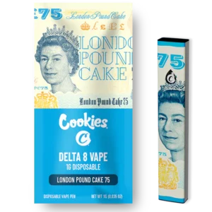 London Pound Cake 75 Delta 8 Disposable Vape